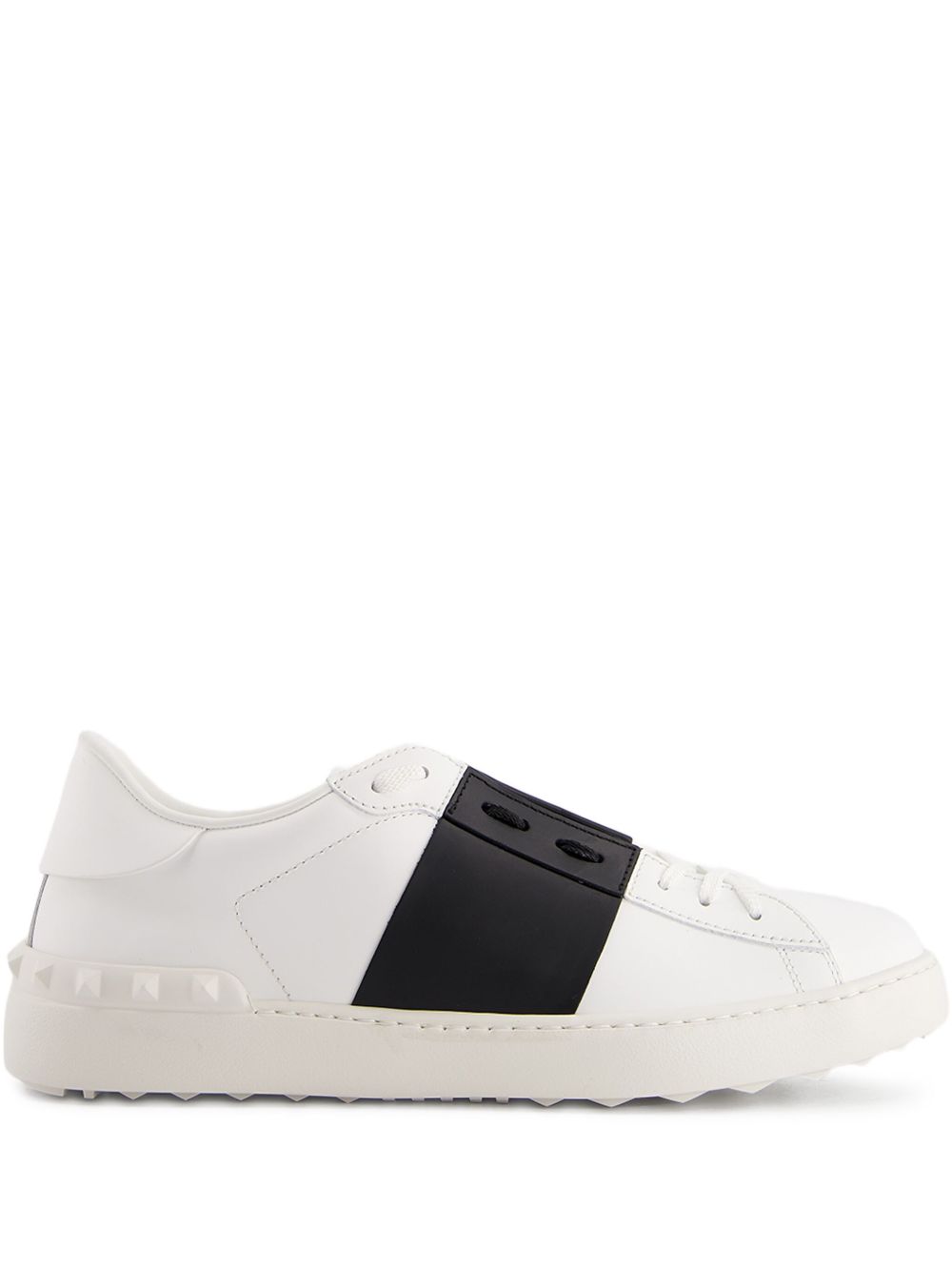 Valentino Garavani Men's Open Leather Sneakers