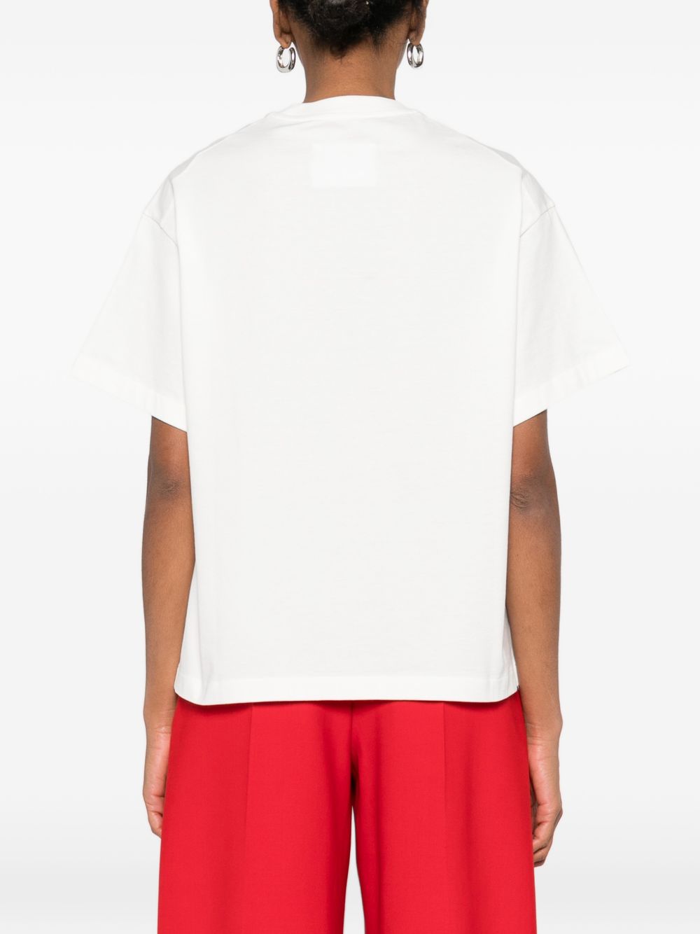 Jil Sander Women's Logo Cotton T-Shirt
