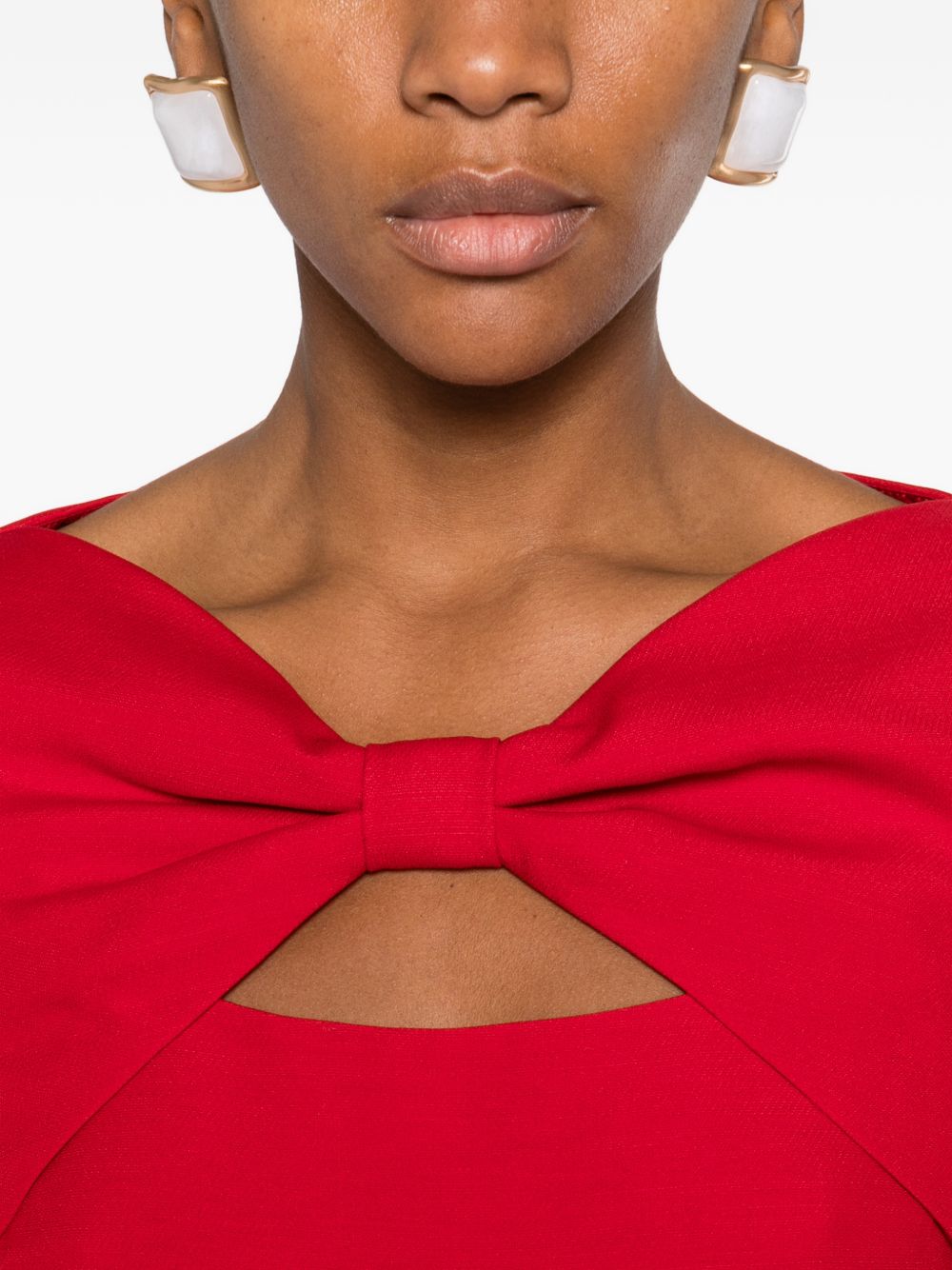 Valentino Women's Wool And Silk Mini Dress