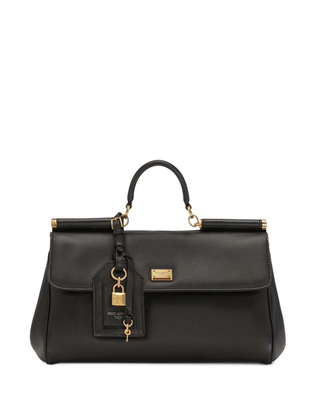 Dolce & Gabbana Women's-My Sicily Handbag In Plongé Calfskin