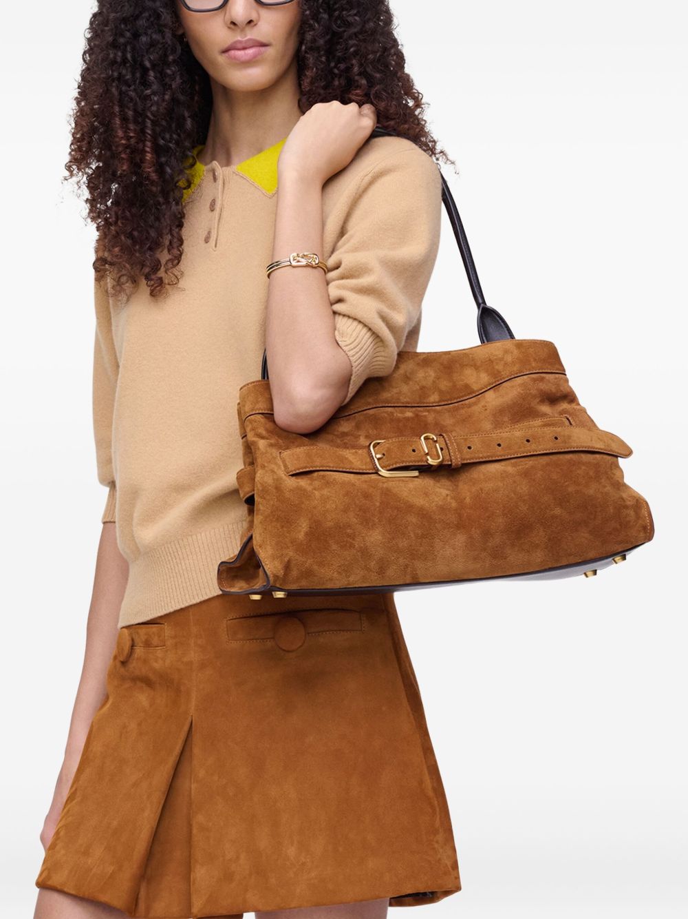Marc Jacobs Women's Dakota Suede Satchel Bag