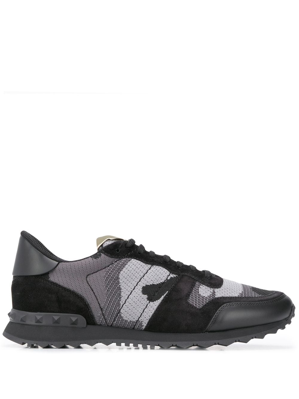 Valentino Garavani Men's Rockrunner Camouflage Sneaker In Fabric-Mesh