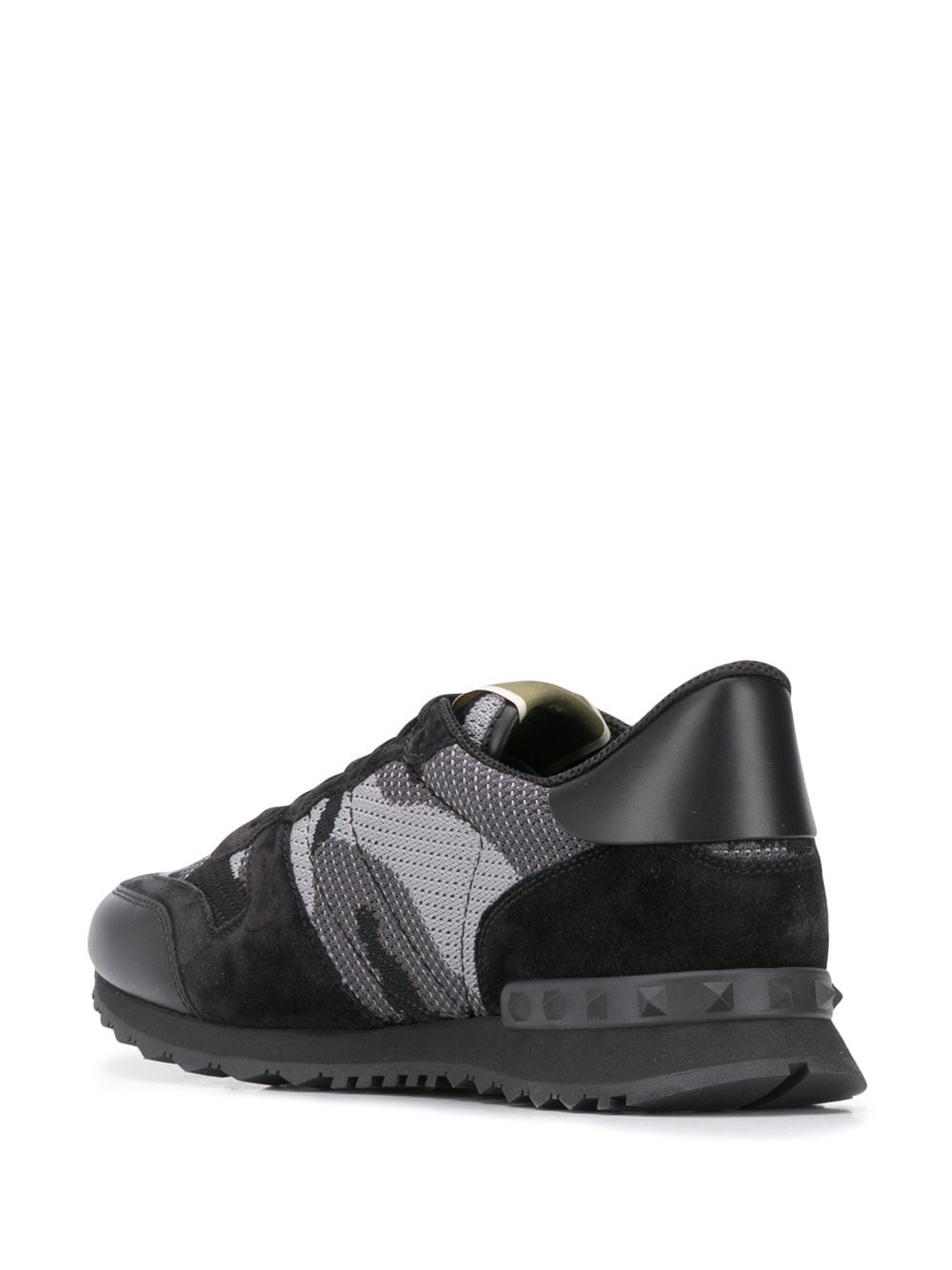 Valentino Garavani Men's Rockrunner Camouflage Sneaker In Fabric-Mesh