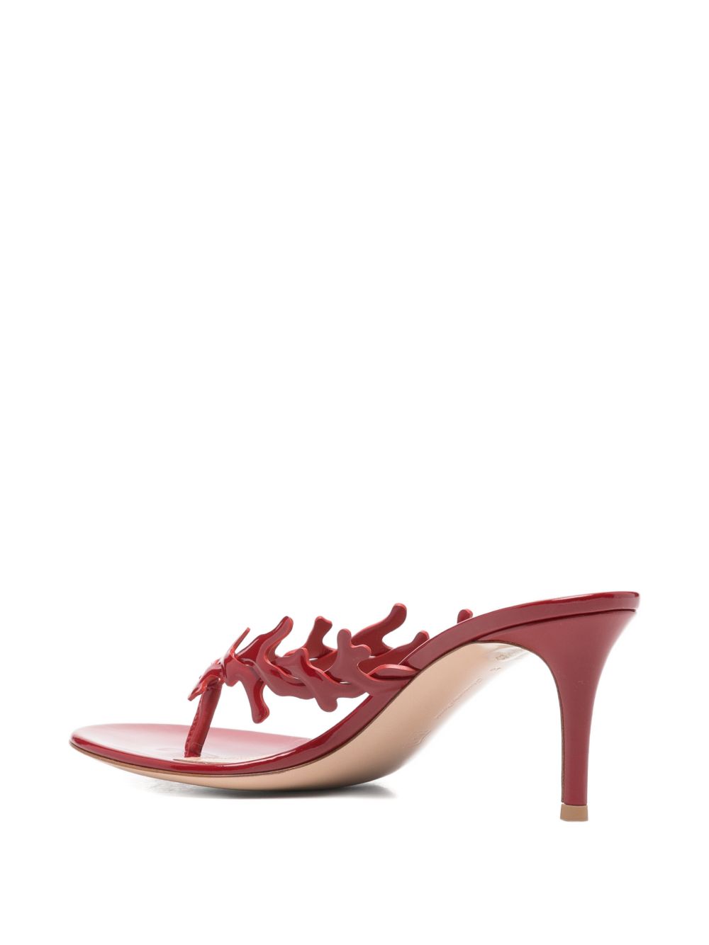 Gianvito Rossi Women's Ocean Patent-Leather Sandals