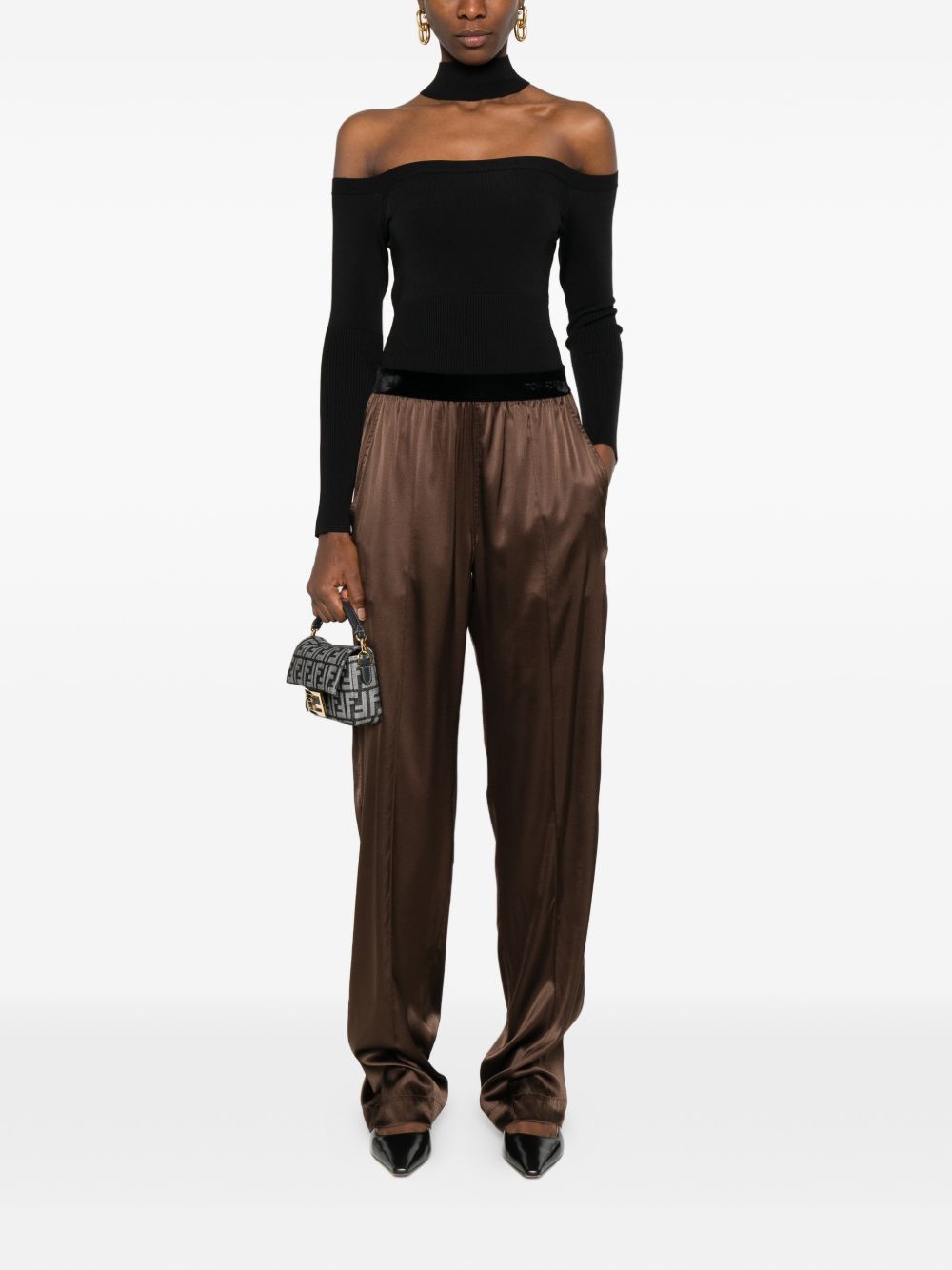 Tom Ford Women's Trousers Brown