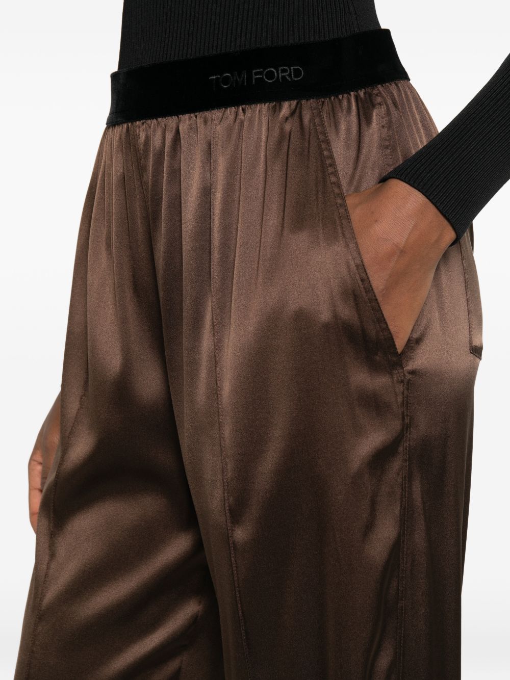 Tom Ford Women's Trousers Brown