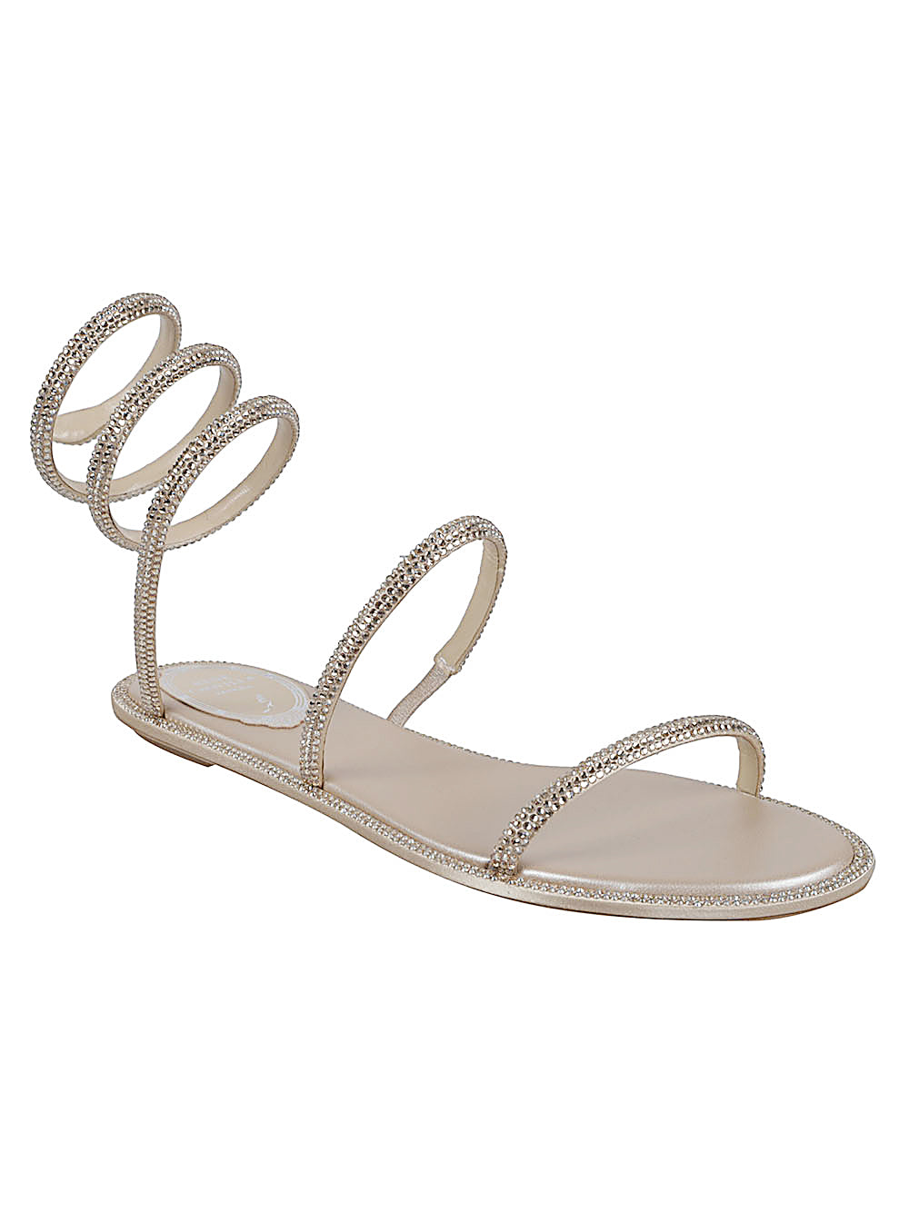 René Caovilla Women's Cleo Flat Sandals