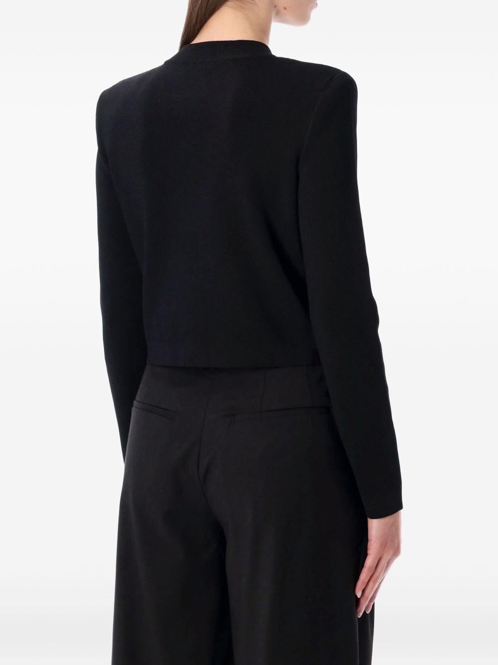 Balmain Women's Buttoned Crewneck Cardigan