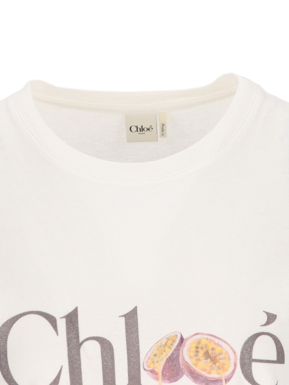 Chloã© Logo Cotton T-Shirt