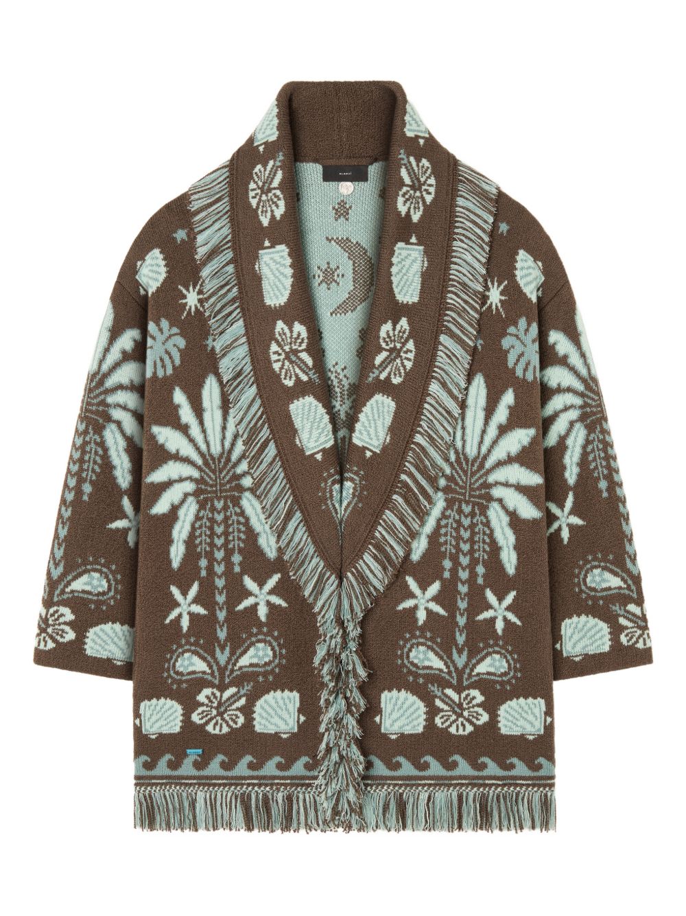 Alanui Women's Echoes Of The Island Wool And Cotton Cardigan