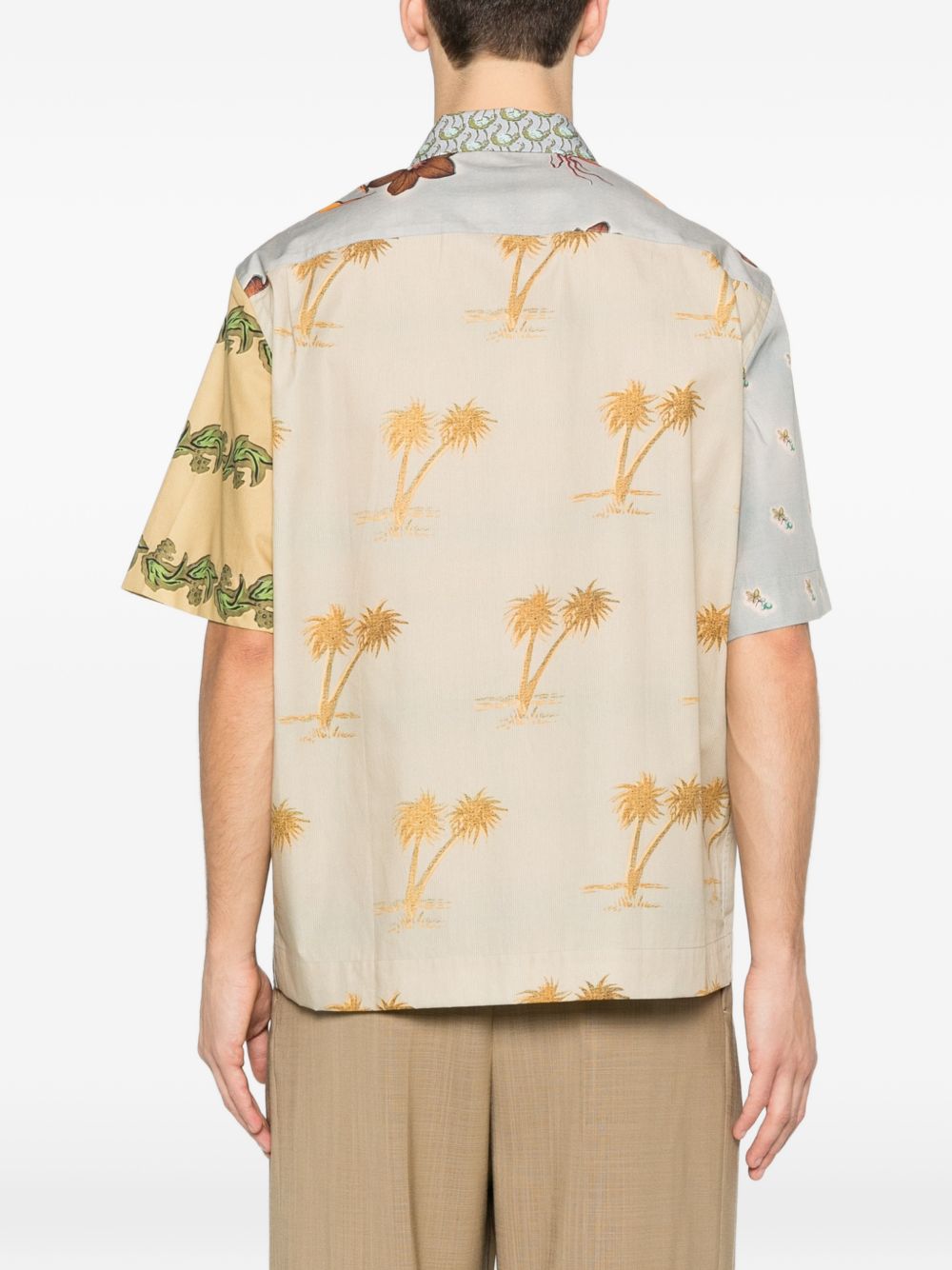 Paul Smith Men's Printed Cotton Shirt