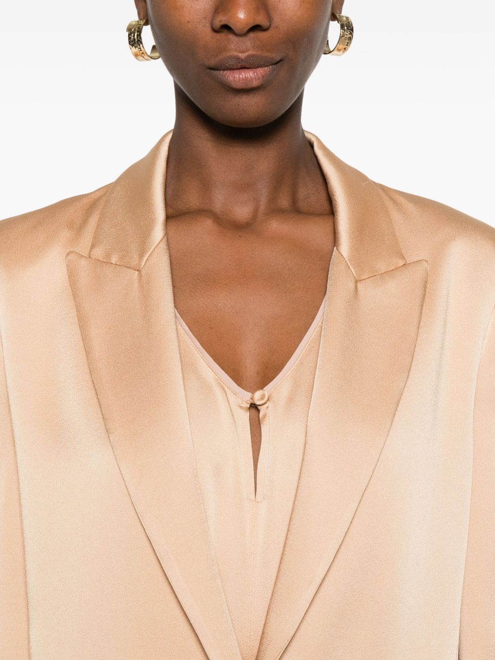 Forte Forte Women's Single-Breasted Blazer Jacket