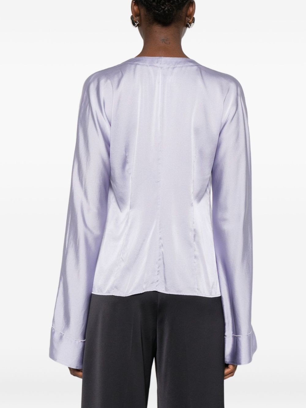 Forte Forte Women's Silk Satin Shirt