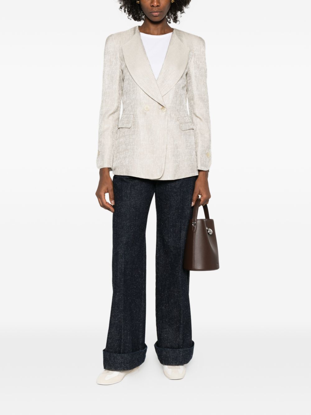 Emporio Armani Women's Double-Breasted Jacket