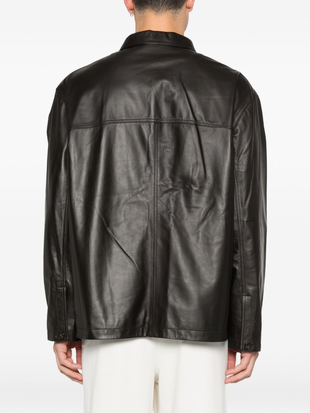 Emporio Armani Men's Leather Jacket
