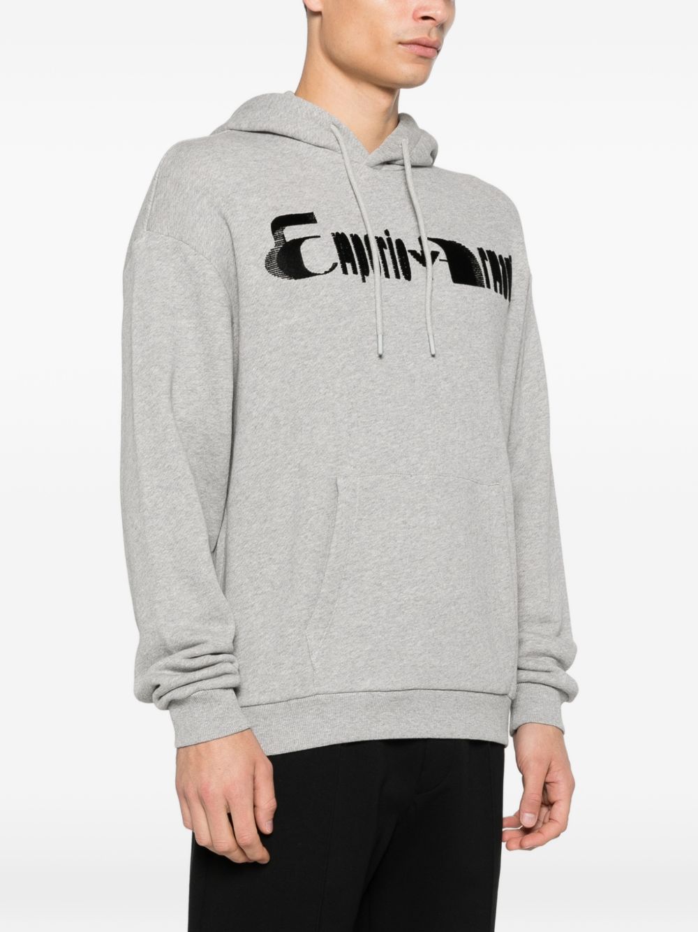 Emporio Armani Men's Logo Cotton Hoodie