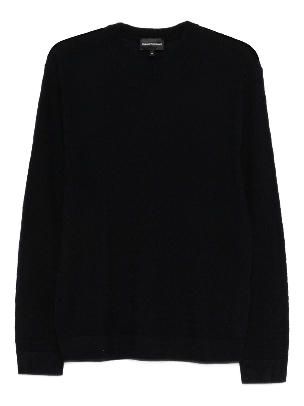 Emporio Armani Men's Wool Crewneck Sweater