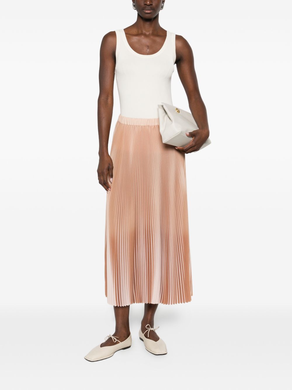 Fabiana Filippi Women's Pleated Long Skirt