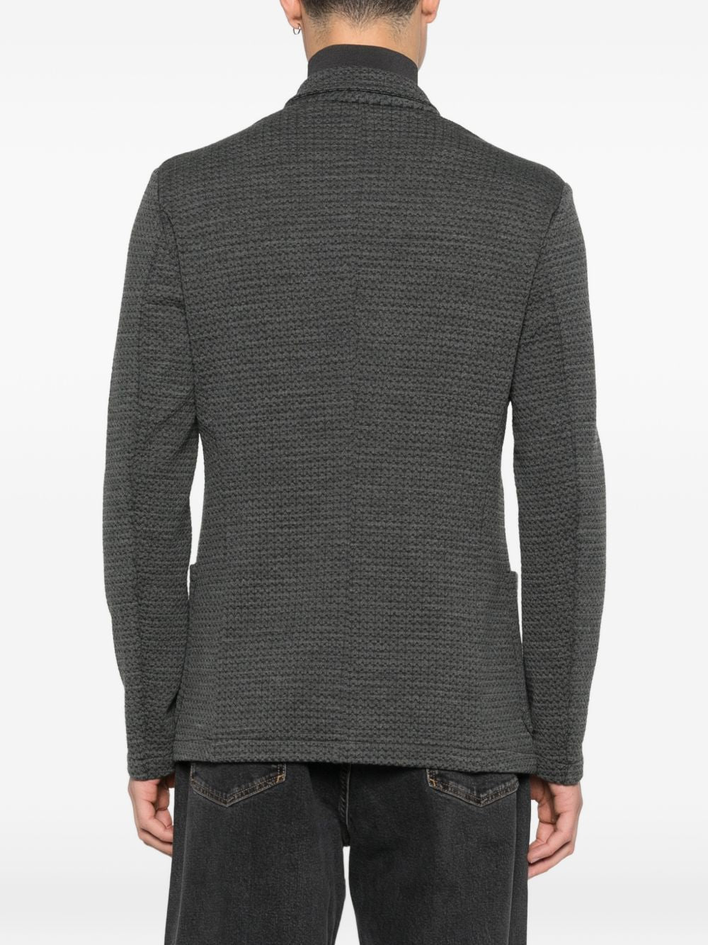 Emporio Armani Men's Wool Blend Blazer Jacket