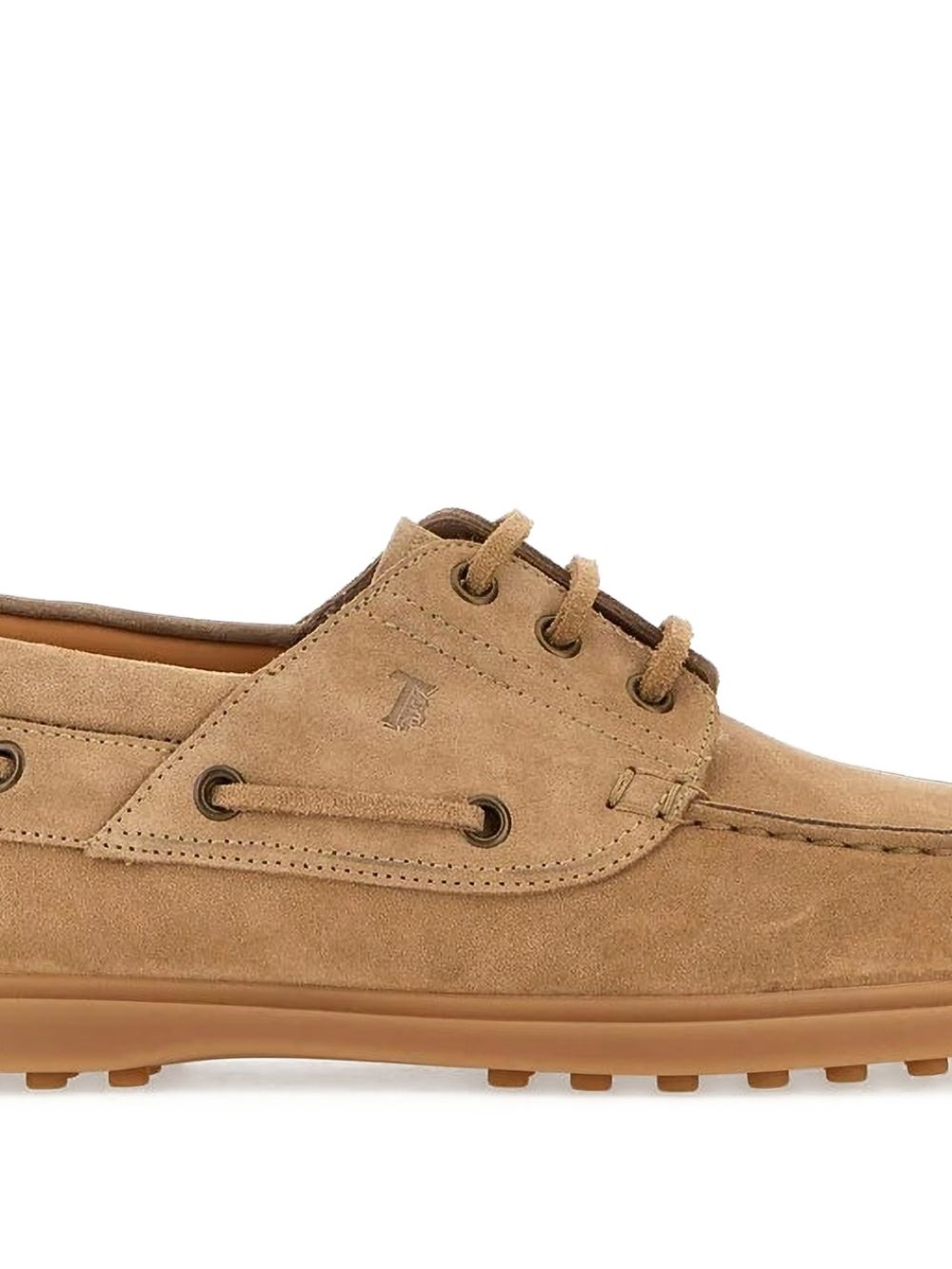 Tod's Men's Boat Shoes In Suede