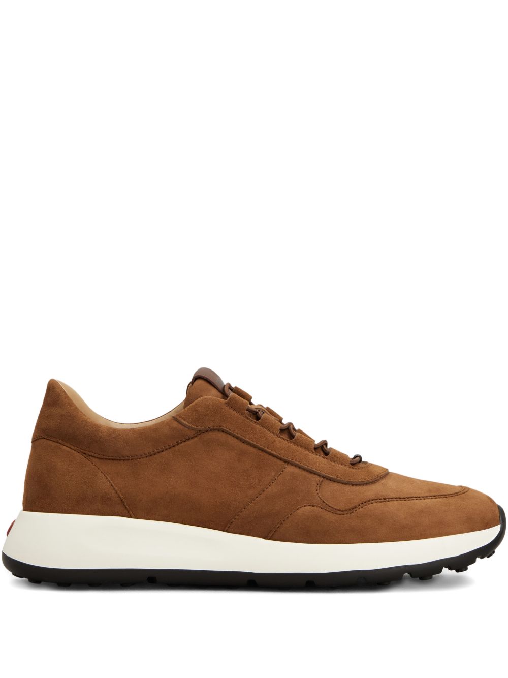 Tod's Men's Red Dot Pashmy Suede Sneakers