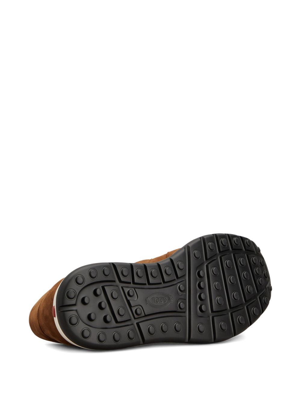Tod's Men's Red Dot Pashmy Suede Sneakers
