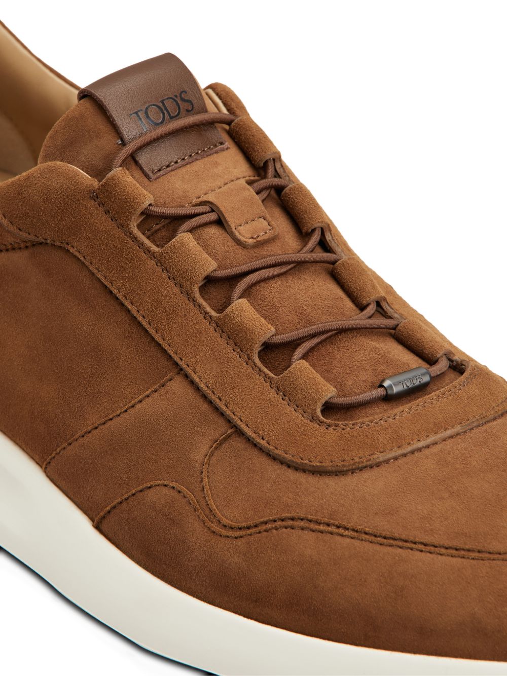 Tod's Men's Red Dot Pashmy Suede Sneakers