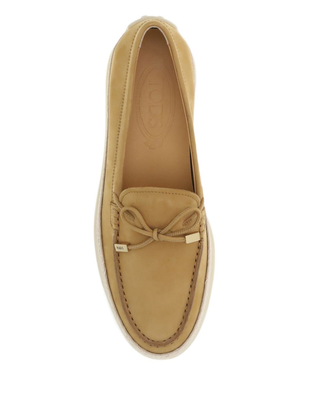 Tod's Women's Nubuck Moccasin Loafers