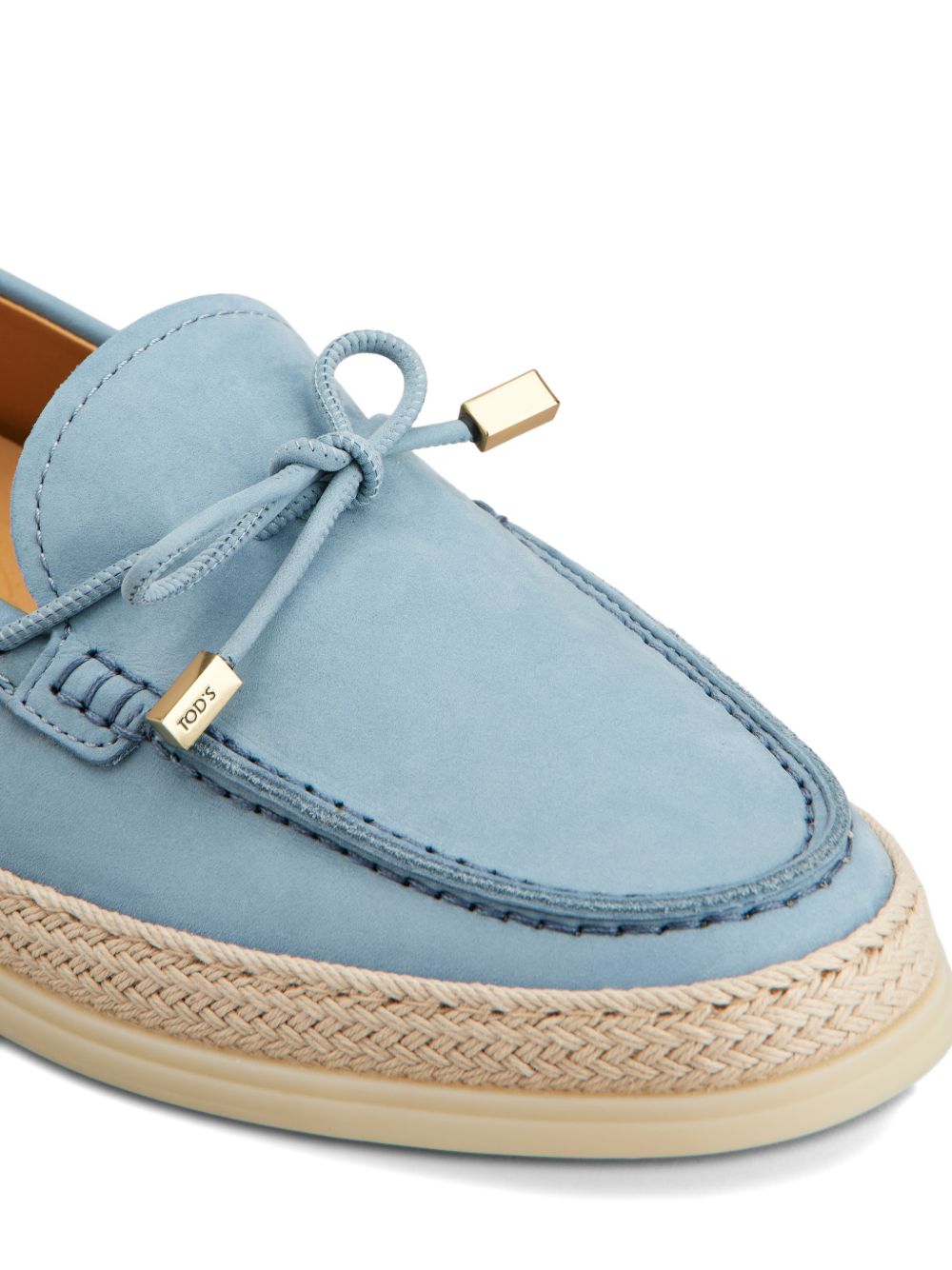 Tod's Women's Nubuck Moccasin Loafers