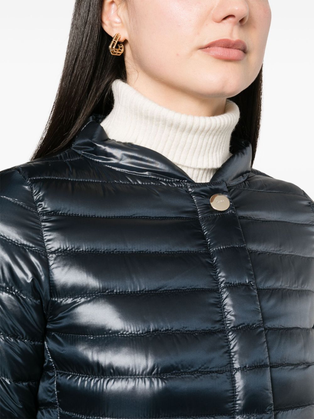 Herno Women's Nylon Short Down Jacket