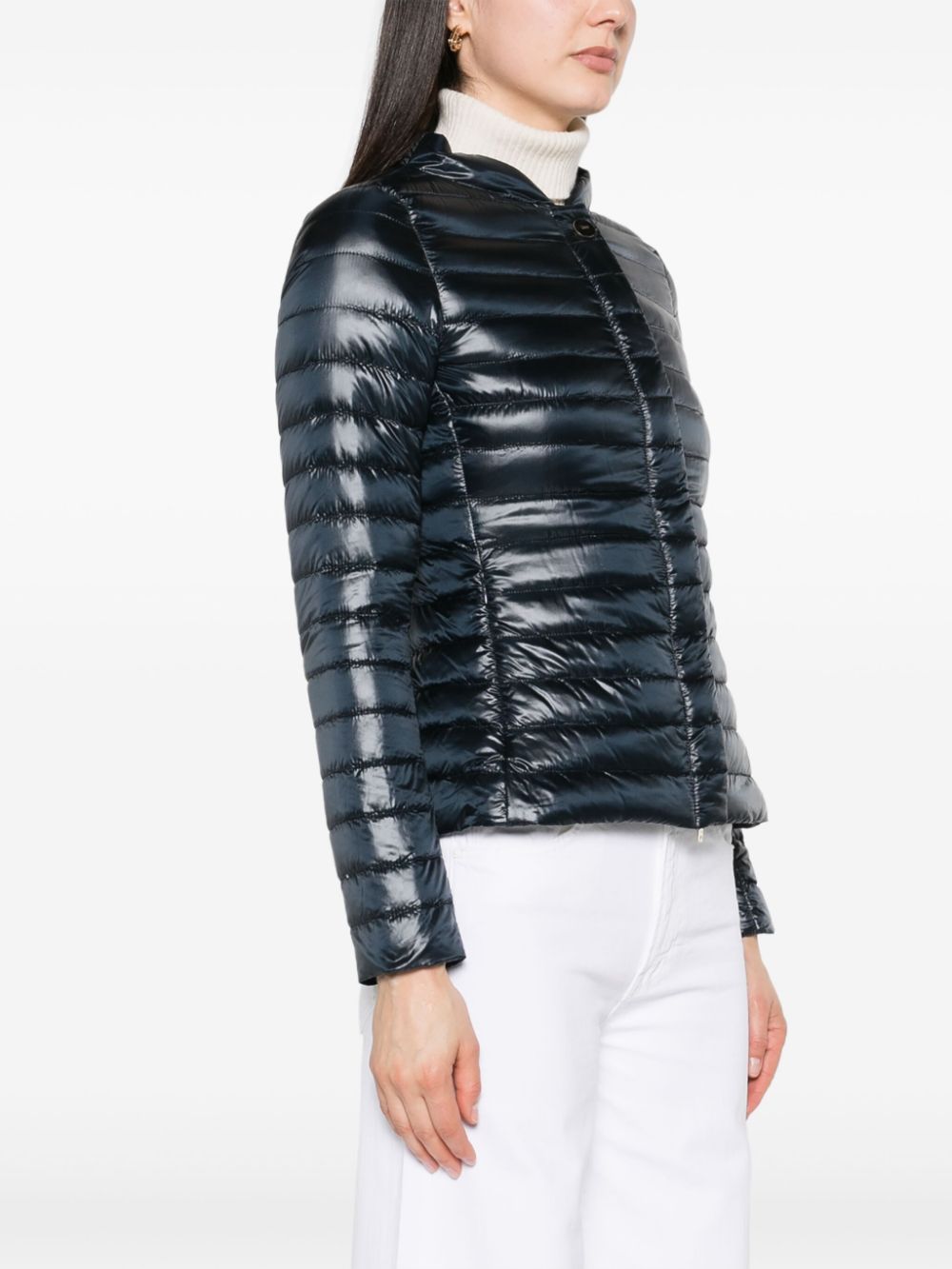 Herno Women's Nylon Short Down Jacket
