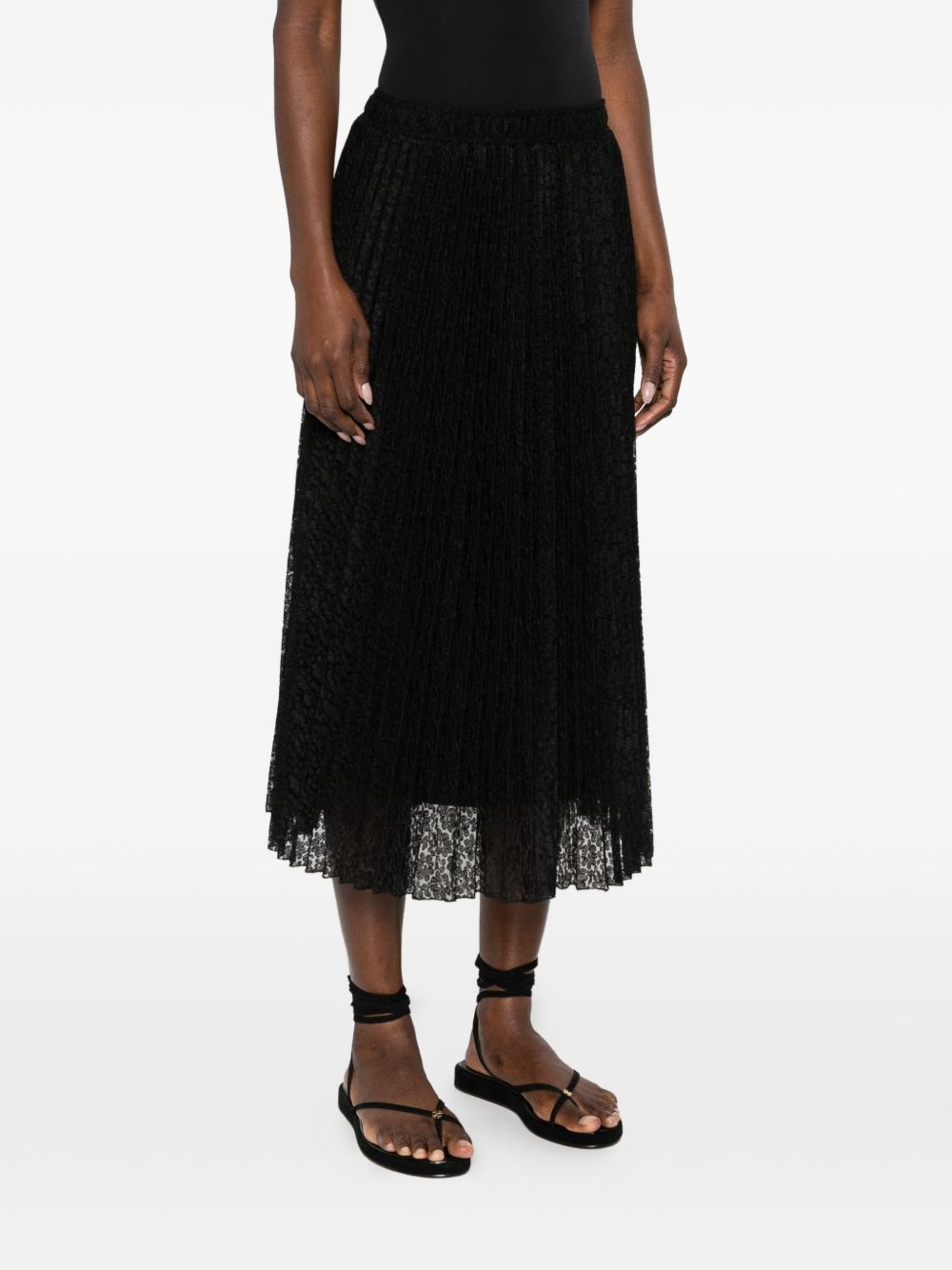 Ermanno Scervino Women's Embroidered Long Skirt