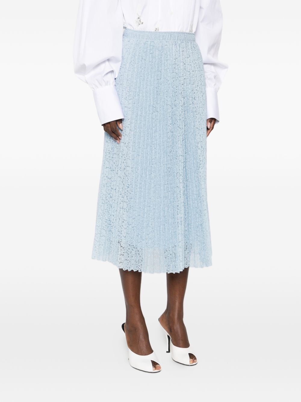 Ermanno Scervino Women's Embroidered Long Skirt