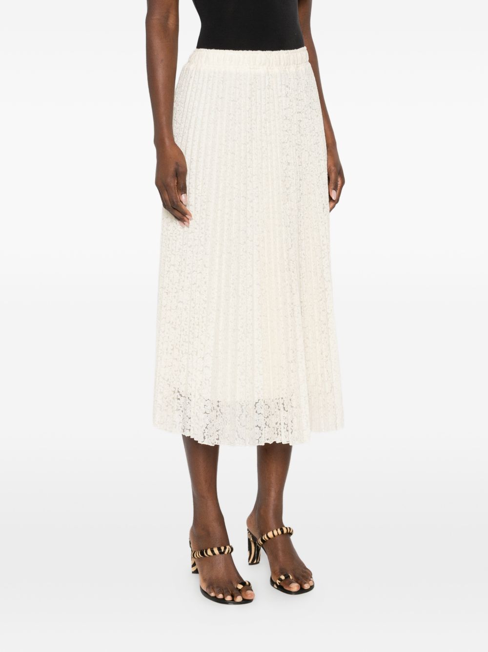 Ermanno Scervino Women's Embroidered Long Skirt