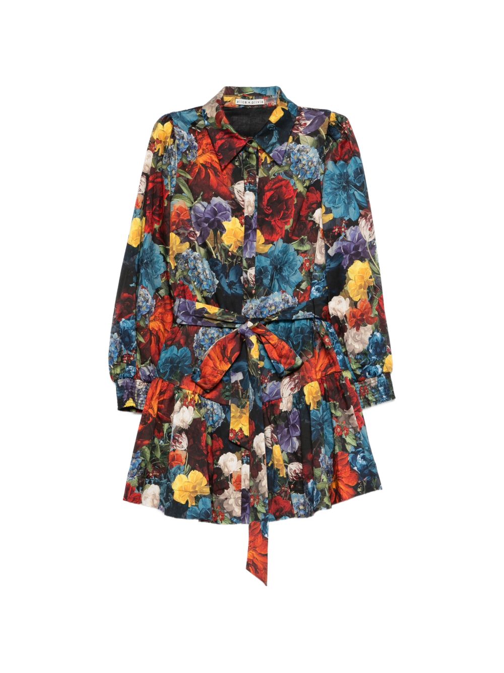 Alice + Olivia Women's Printed Shirtdress