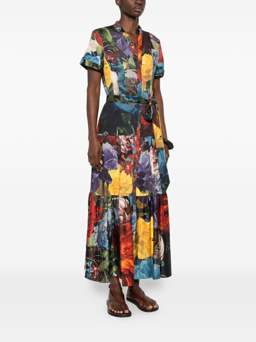 Alice + Olivia Women's Printed Midi Dress