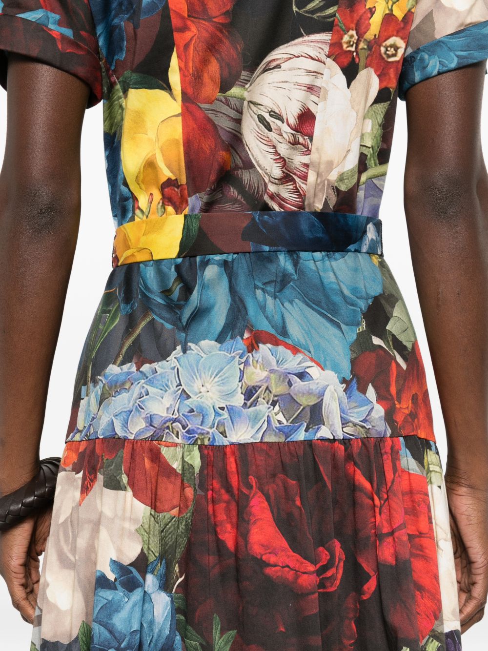 Alice + Olivia Women's Printed Midi Dress