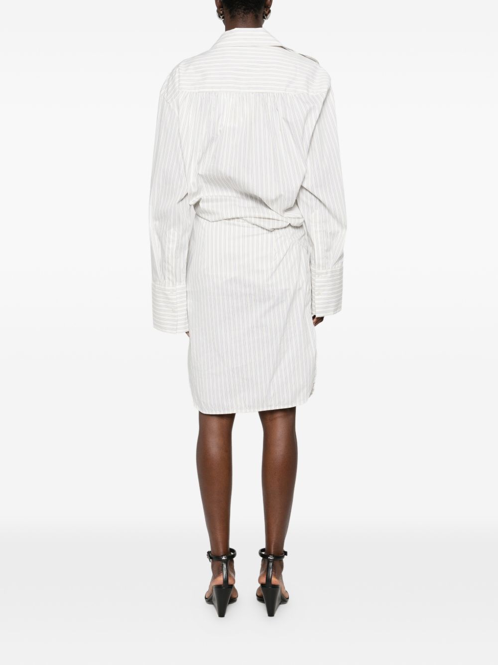 Iro Women's Lazul Striped Cotton Dress