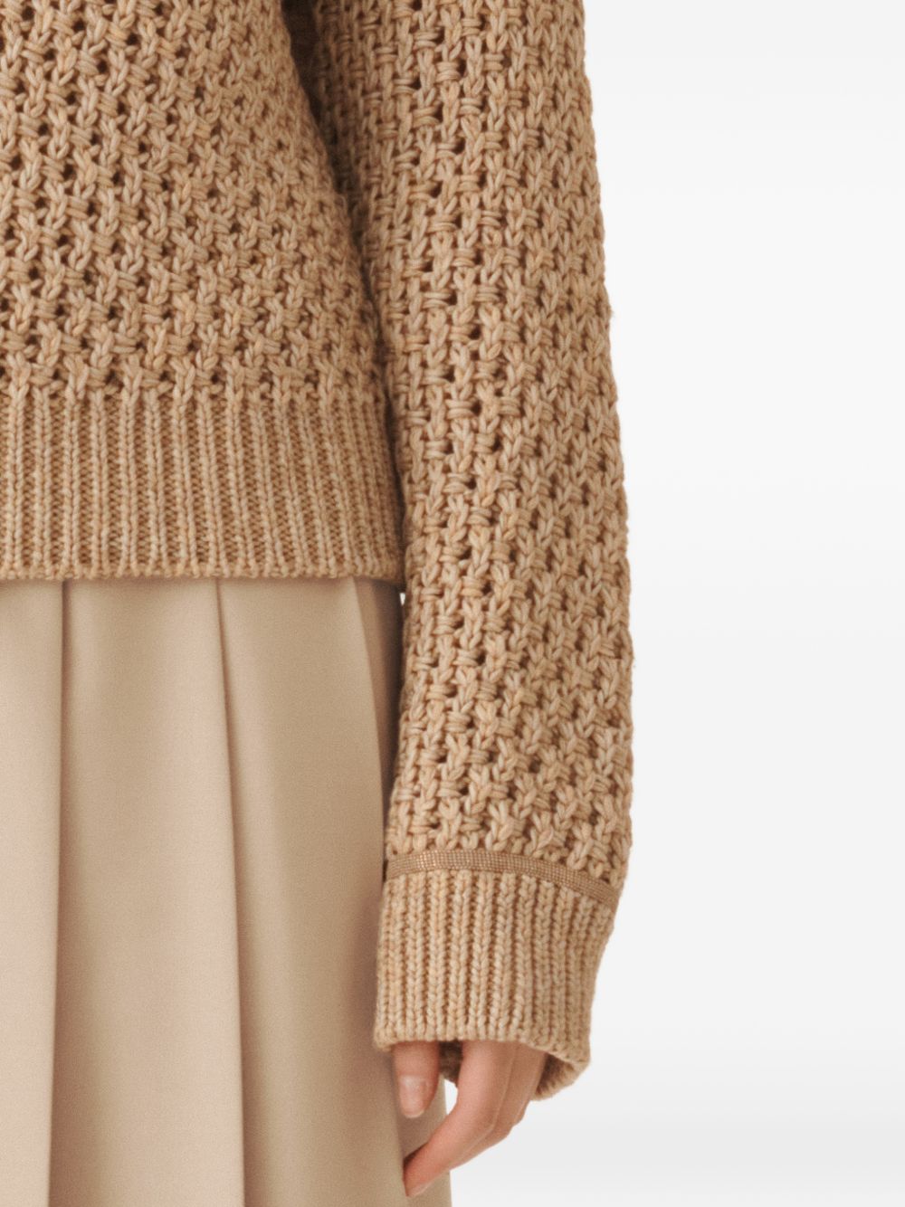 Fabiana Filippi Women's V-Neck Cotton Sweater