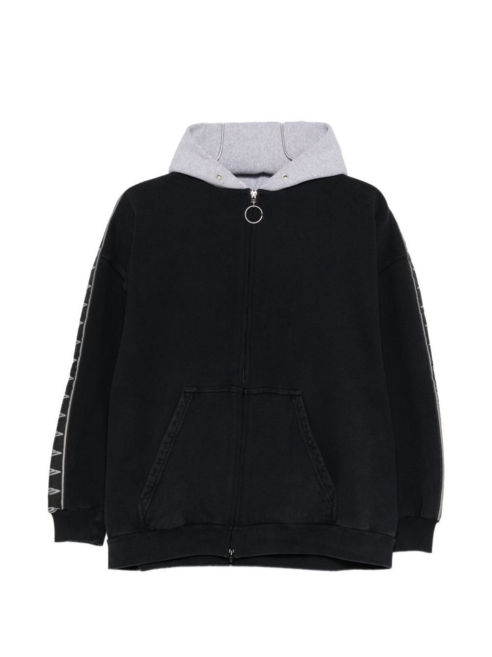 Balenciaga Men's Cotton Zip-Up Hoodie