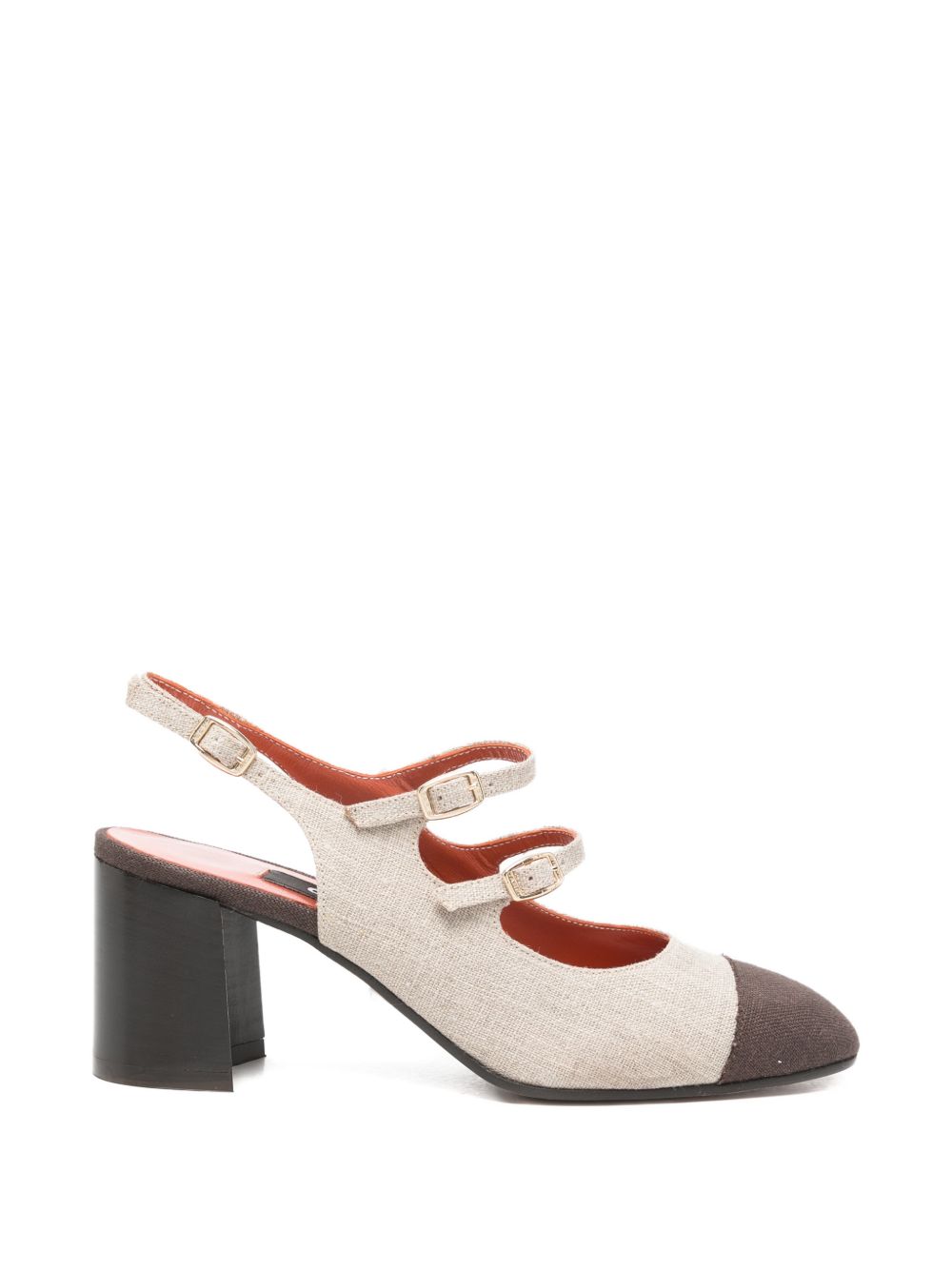 Carel Paris Women's Papaya Slingback Pumps