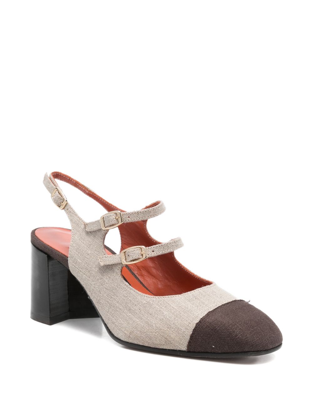 Carel Paris Women's Papaya Slingback Pumps