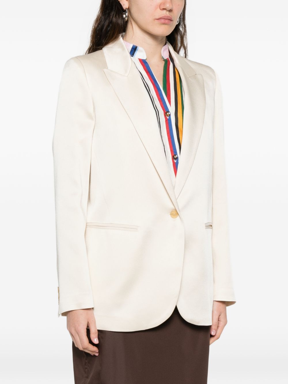 Forte Forte Women's Single-Breasted Blazer Jacket
