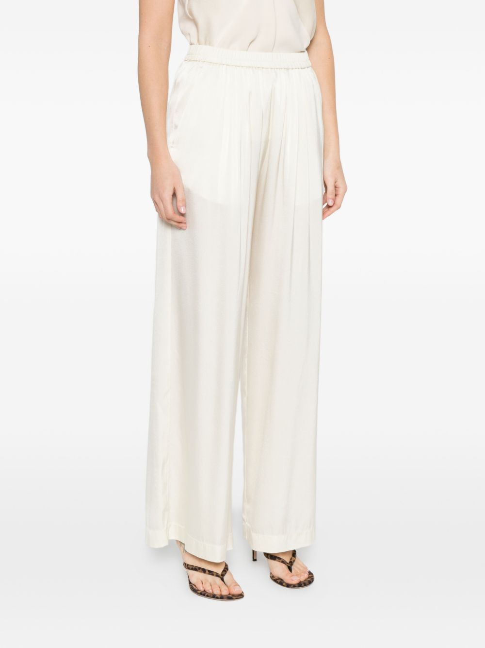 Forte Forte Women's Silk Satin Trousers