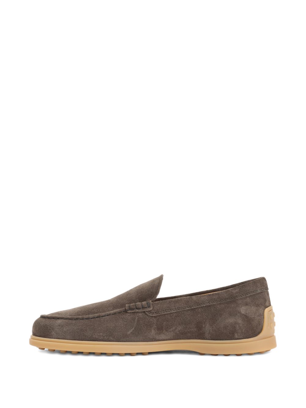 Tod's Men's Brown Suede Leather Loafers
