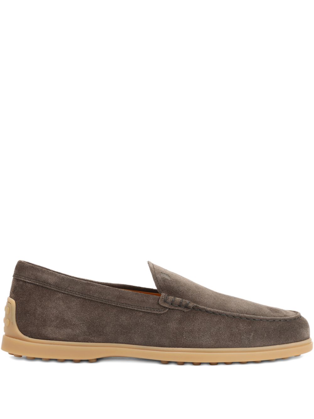Tod's Men's Brown Suede Leather Loafers