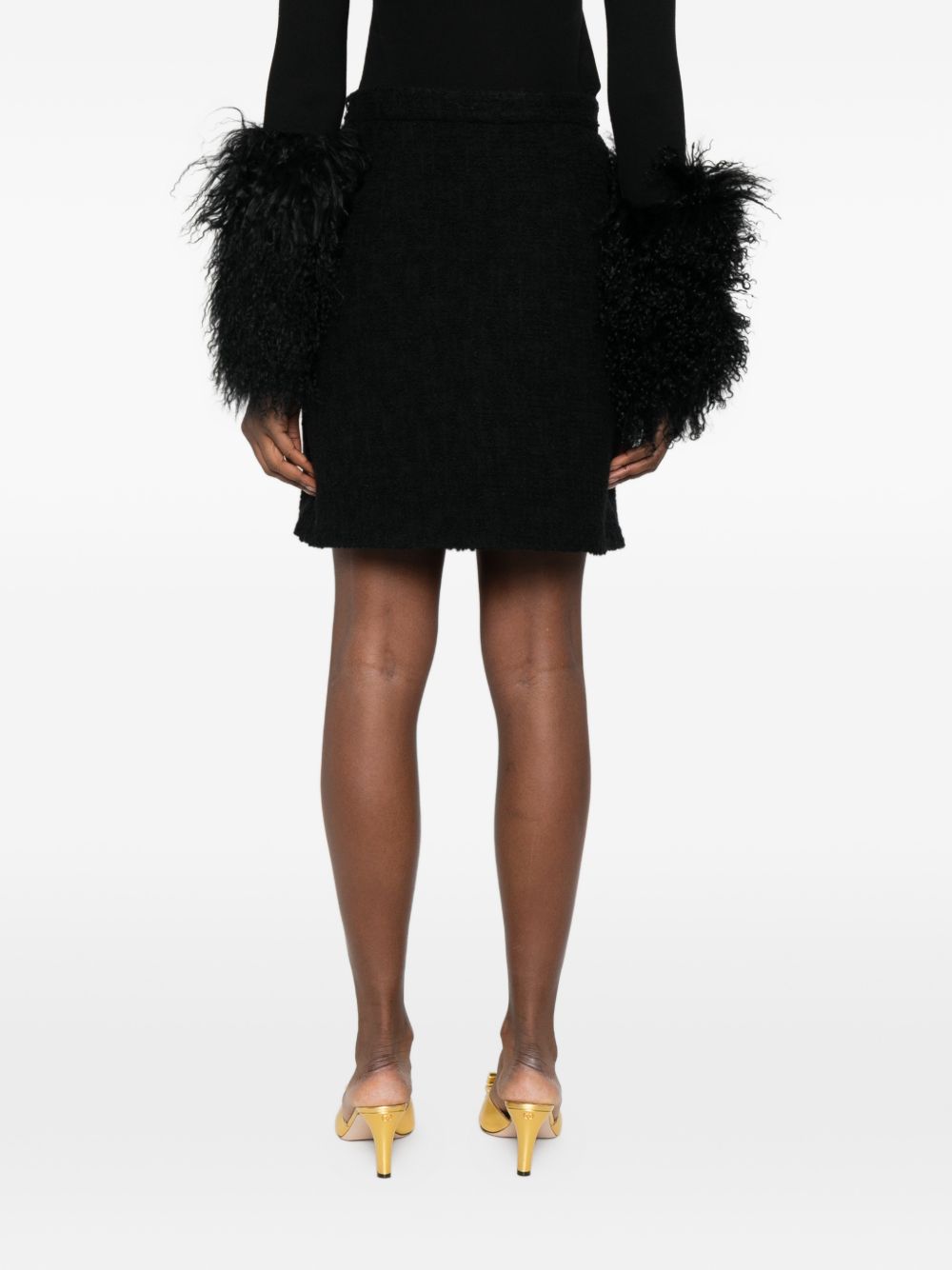 Valentino Women's Vlogo Signature Wool Skirt
