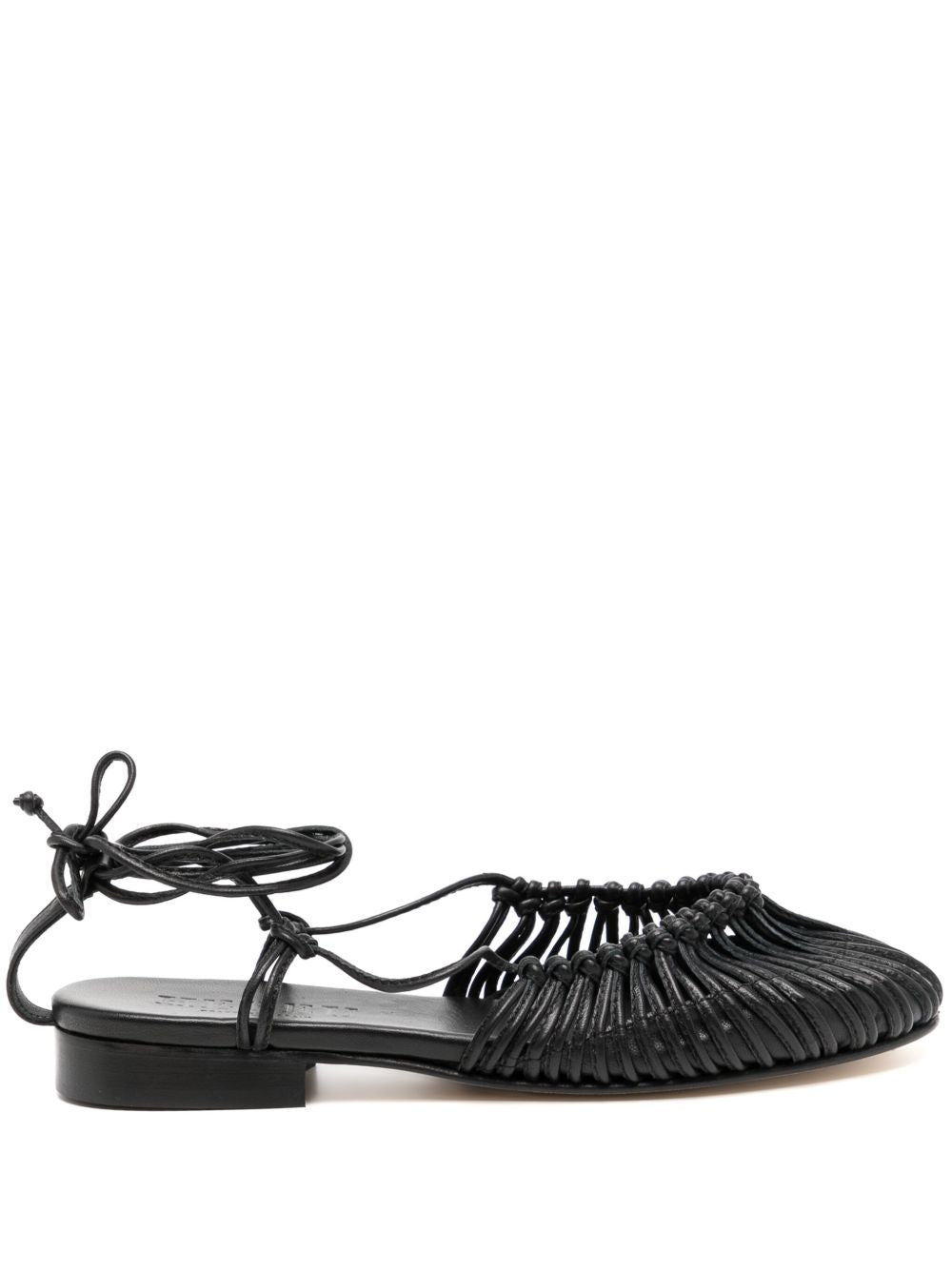 Hereu Women's Mantera Knotted Leather Sandal