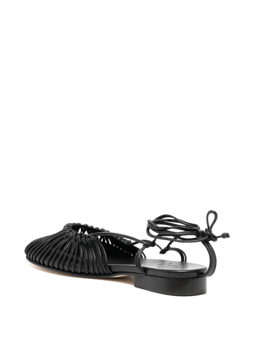 Hereu Women's Mantera Knotted Leather Sandal