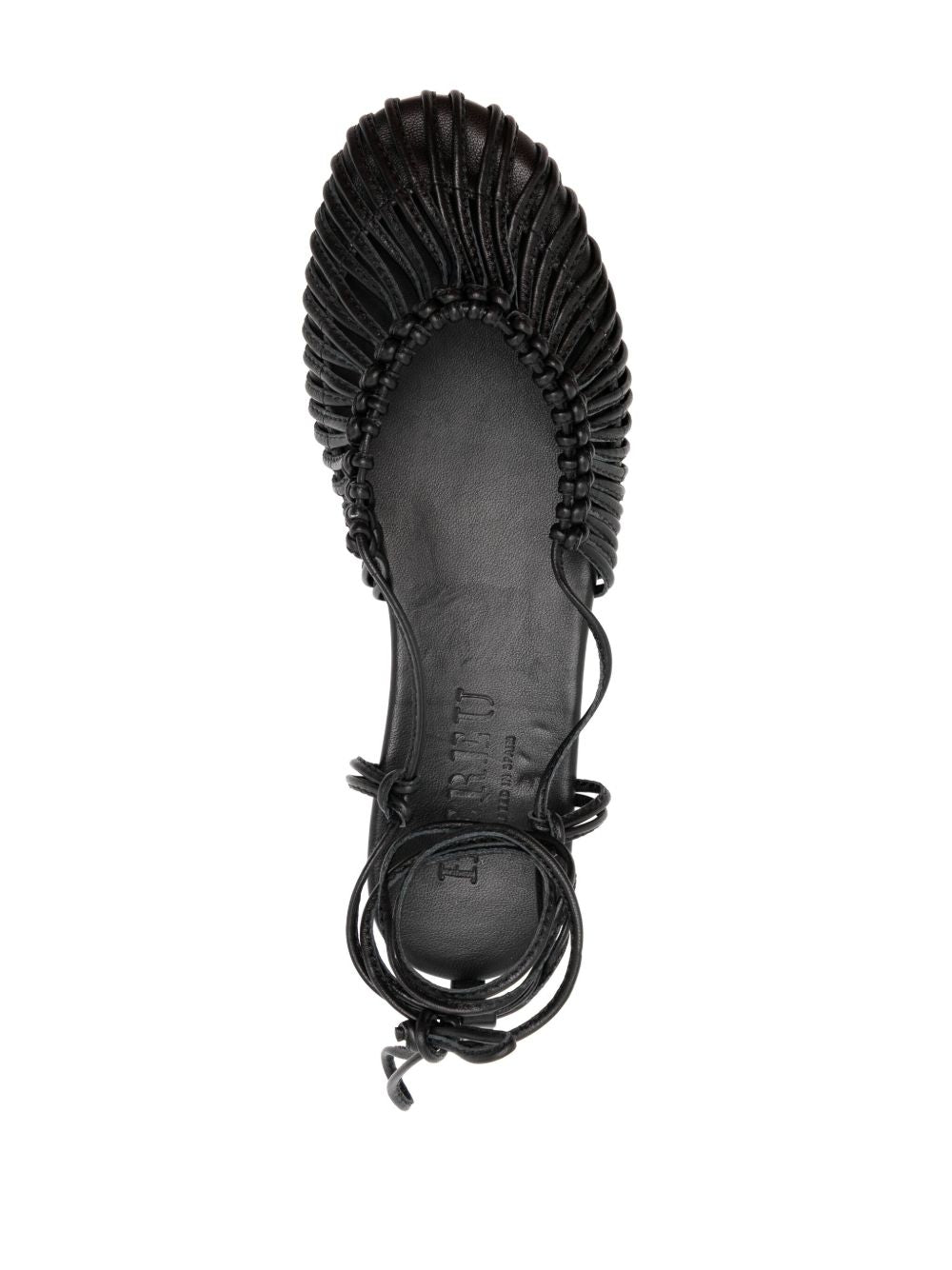 Hereu Women's Mantera Knotted Leather Sandal